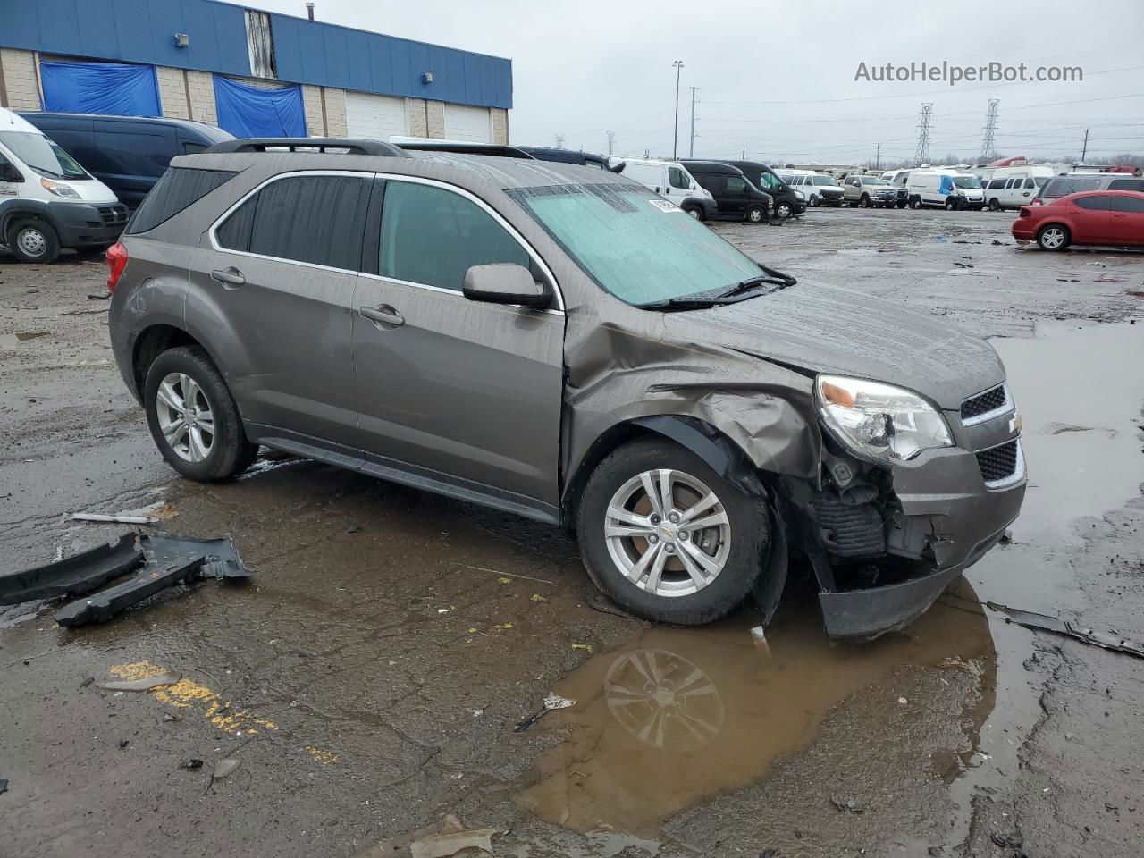 2012 Chevrolet Equinox Lt Tan vin: 2GNALPEK9C6141909