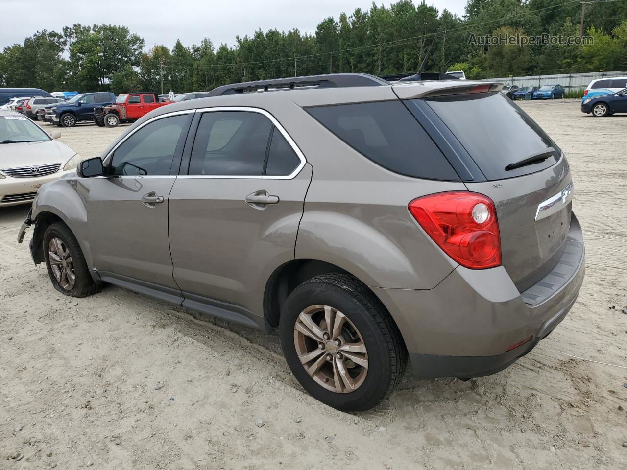 2012 Chevrolet Equinox Lt Коричневый vin: 2GNALPEK9C6143403