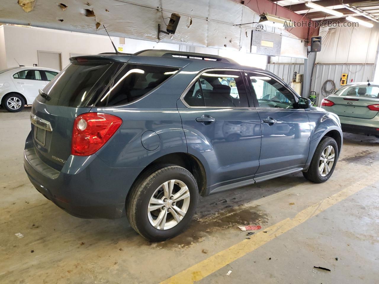 2012 Chevrolet Equinox Lt Синий vin: 2GNALPEKXC6152045