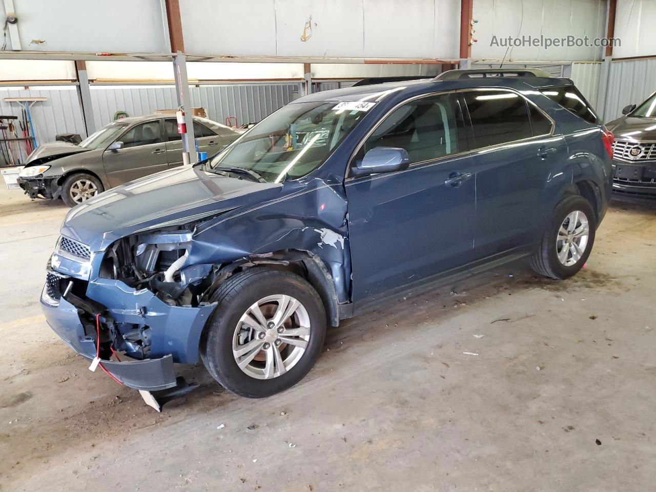 2012 Chevrolet Equinox Lt Blue vin: 2GNALPEKXC6152045