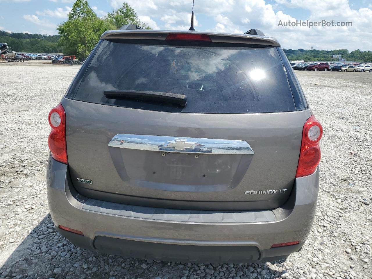 2012 Chevrolet Equinox Lt Gray vin: 2GNALPEKXC6177530