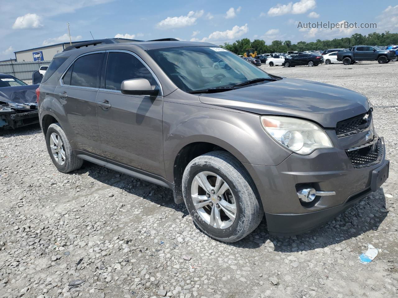 2012 Chevrolet Equinox Lt Gray vin: 2GNALPEKXC6177530