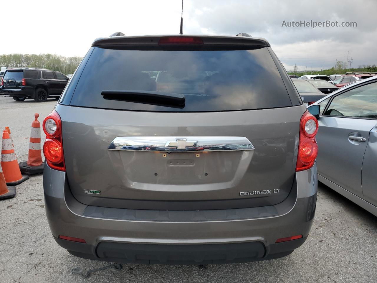 2012 Chevrolet Equinox Lt Gray vin: 2GNALPEKXC6237175