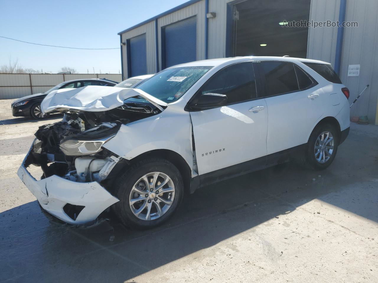 2020 Chevrolet Equinox  White vin: 2GNAX5EV0L6184263