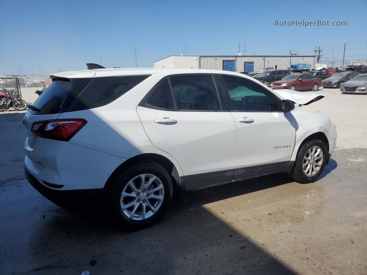 2020 Chevrolet Equinox  White vin: 2GNAX5EV0L6184263