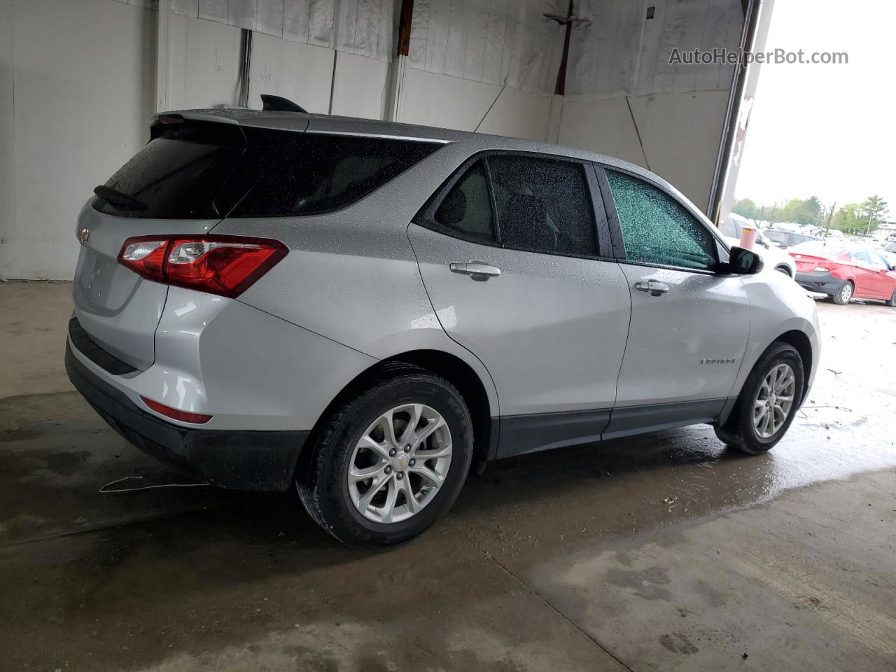 2020 Chevrolet Equinox  Silver vin: 2GNAXFEV9L6159965