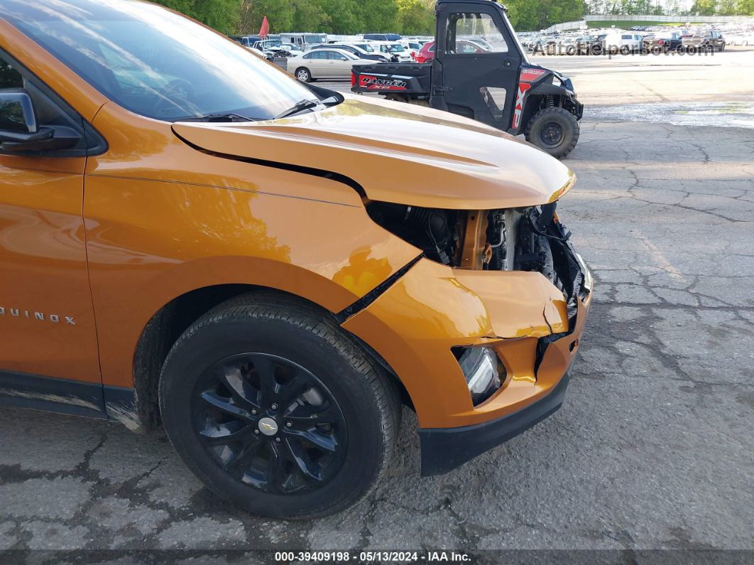 2018 Chevrolet Equinox Ls Orange vin: 2GNAXHEV0J6106371