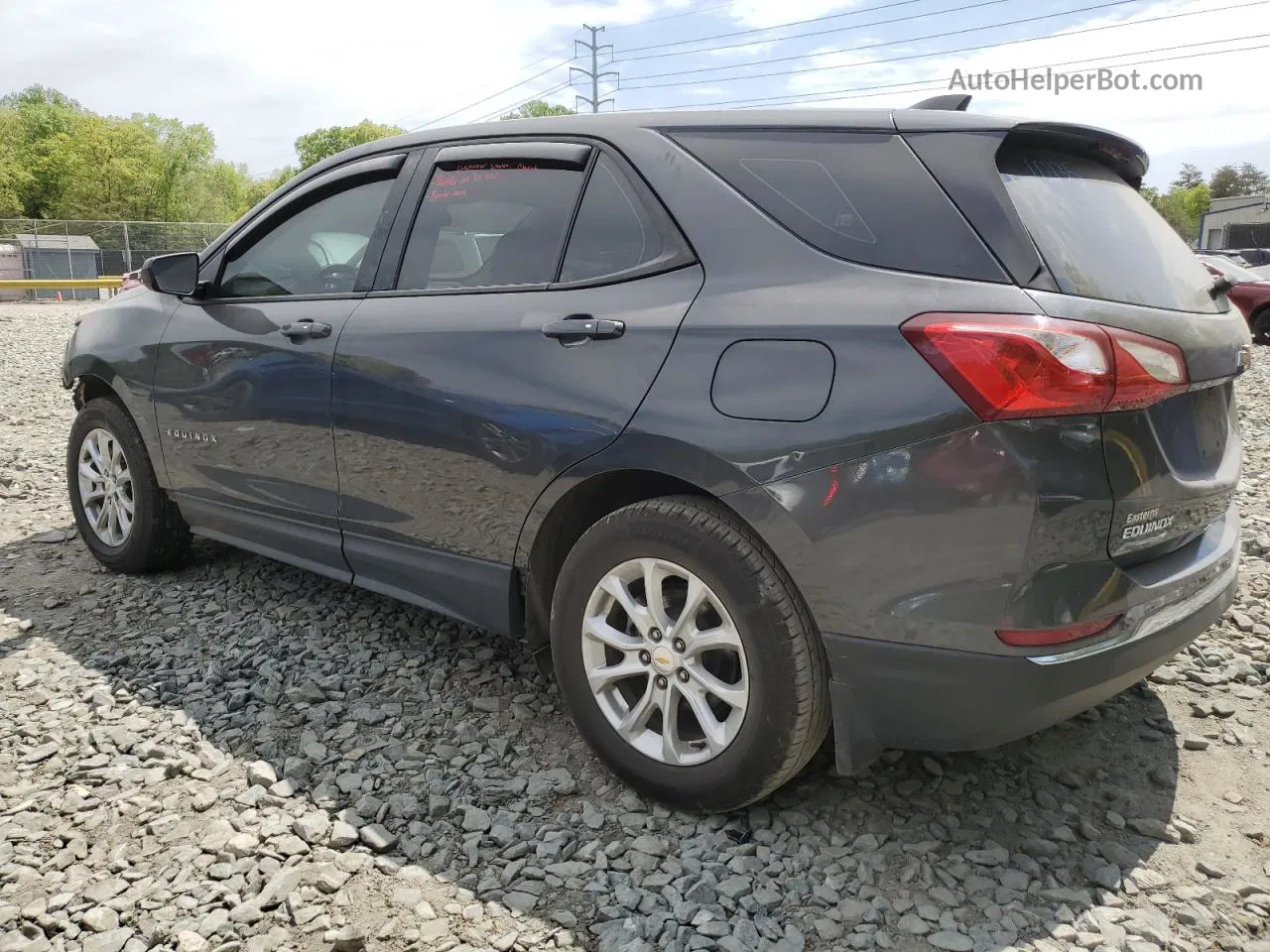 2018 Chevrolet Equinox Ls Gray vin: 2GNAXHEV0J6172600