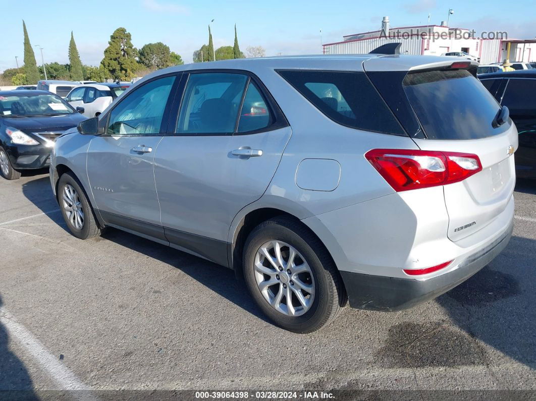 2018 Chevrolet Equinox Ls Gray vin: 2GNAXHEV1J6315859