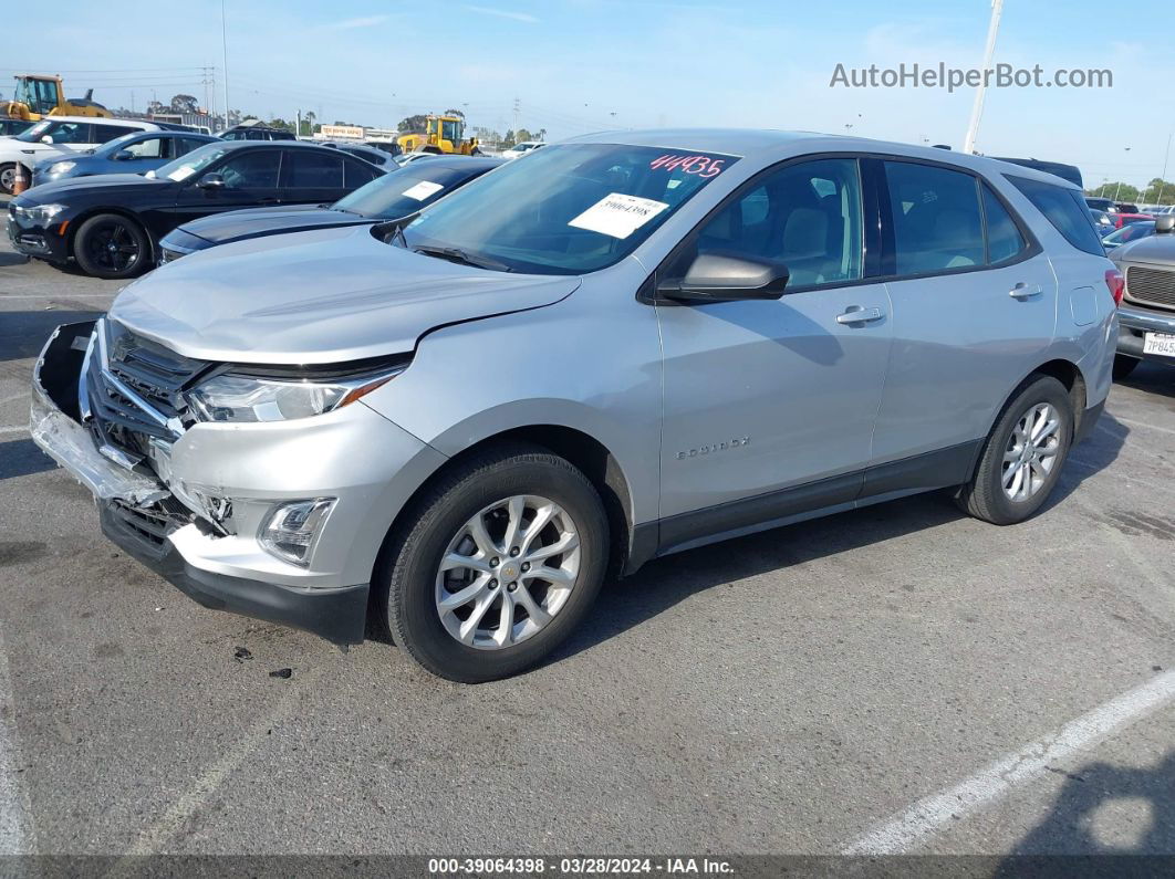 2018 Chevrolet Equinox Ls Gray vin: 2GNAXHEV1J6315859