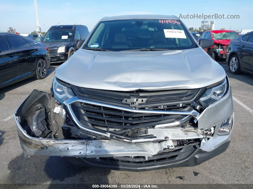 2018 Chevrolet Equinox Ls Gray vin: 2GNAXHEV1J6315859