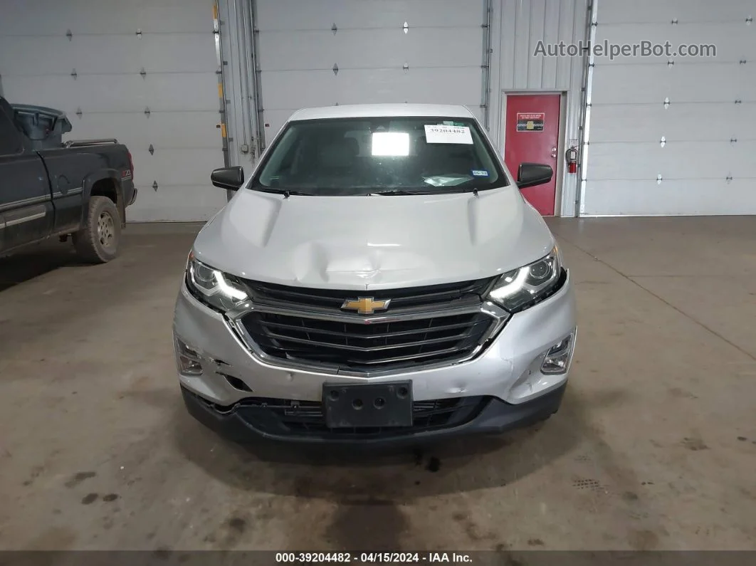 2020 Chevrolet Equinox Fwd Ls Silver vin: 2GNAXHEV1L6235061