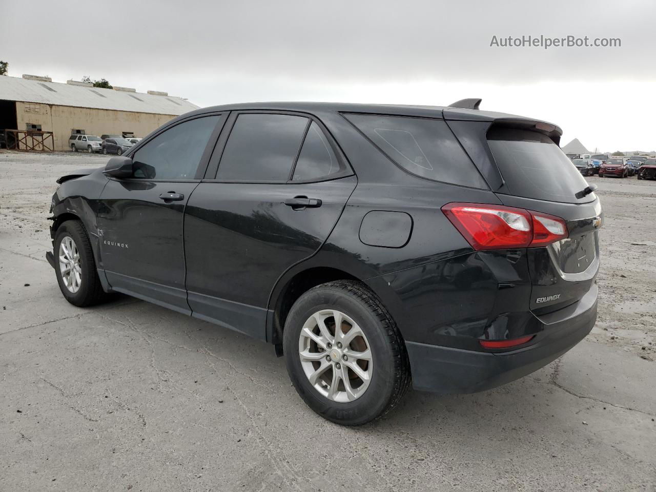 2020 Chevrolet Equinox Ls Black vin: 2GNAXHEV1L6236128