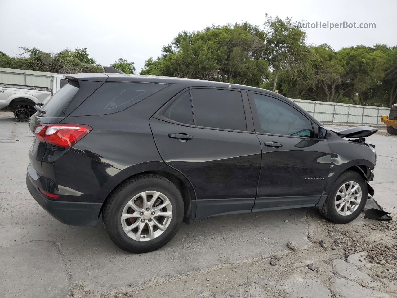 2020 Chevrolet Equinox Ls Black vin: 2GNAXHEV1L6236128