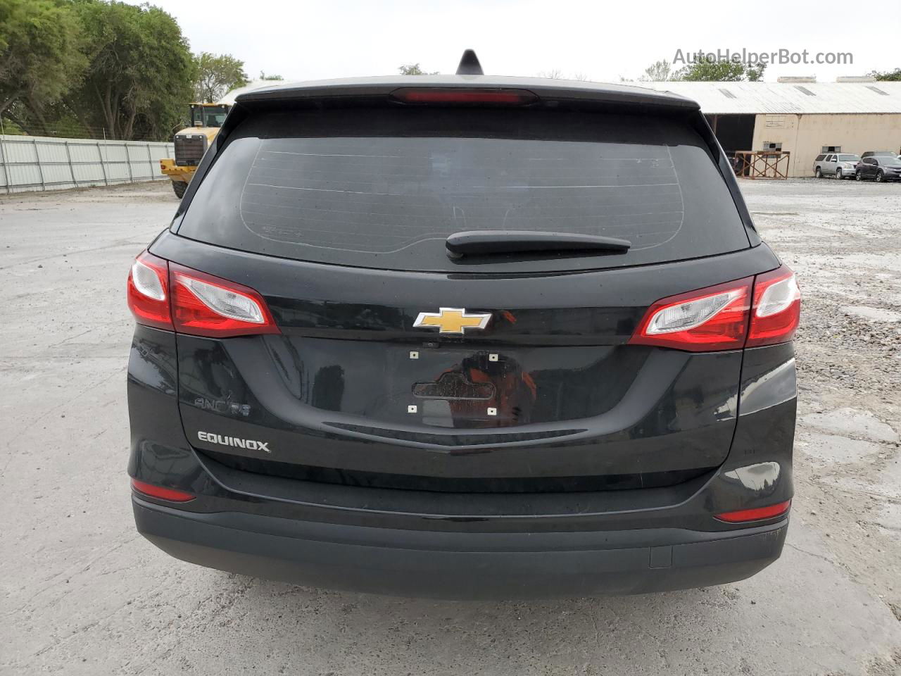 2020 Chevrolet Equinox Ls Black vin: 2GNAXHEV1L6236128