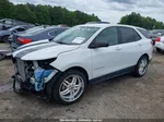 2018 Chevrolet Equinox Ls White vin: 2GNAXHEV2J6193769