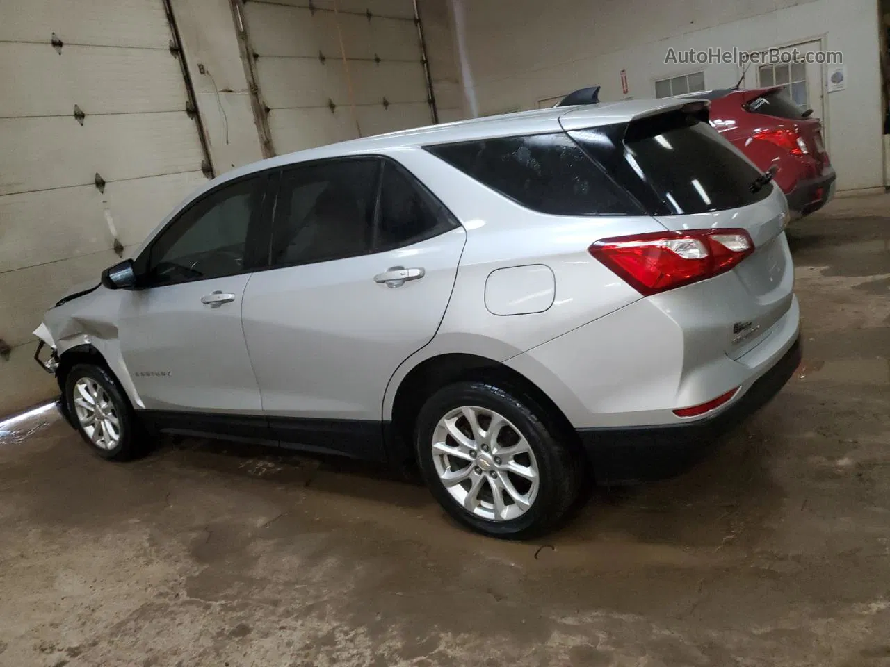 2019 Chevrolet Equinox Ls Silver vin: 2GNAXHEV2K6143004