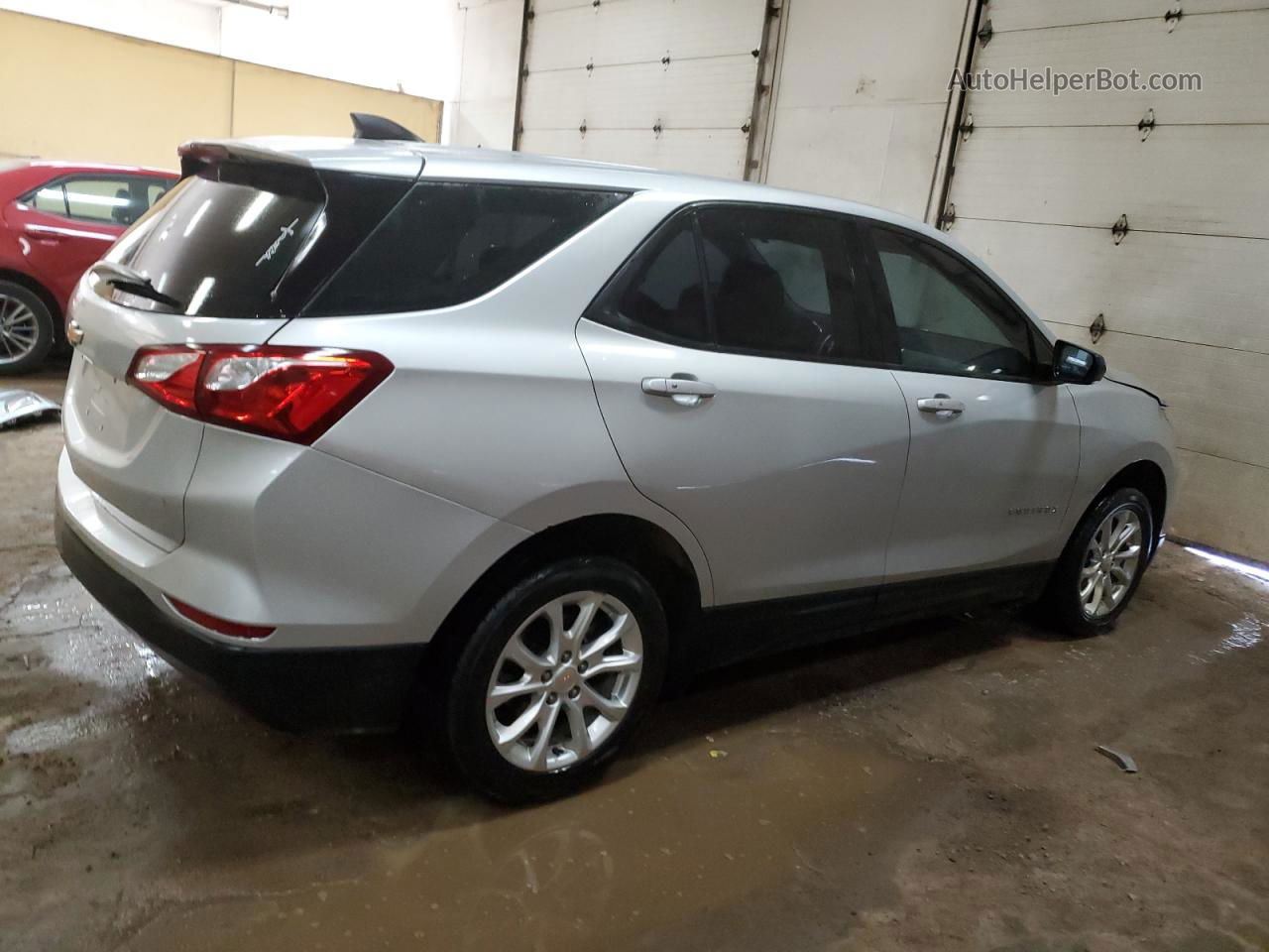 2019 Chevrolet Equinox Ls Silver vin: 2GNAXHEV2K6143004