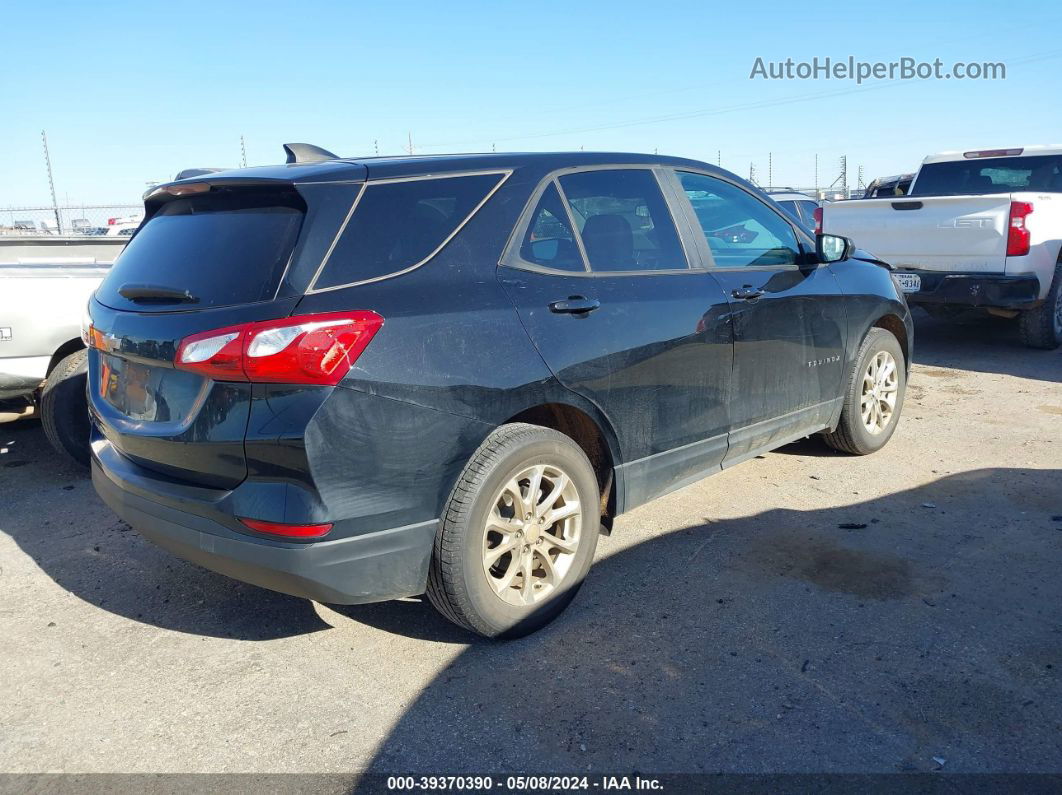 2020 Chevrolet Equinox Fwd Ls Black vin: 2GNAXHEV2L6244738