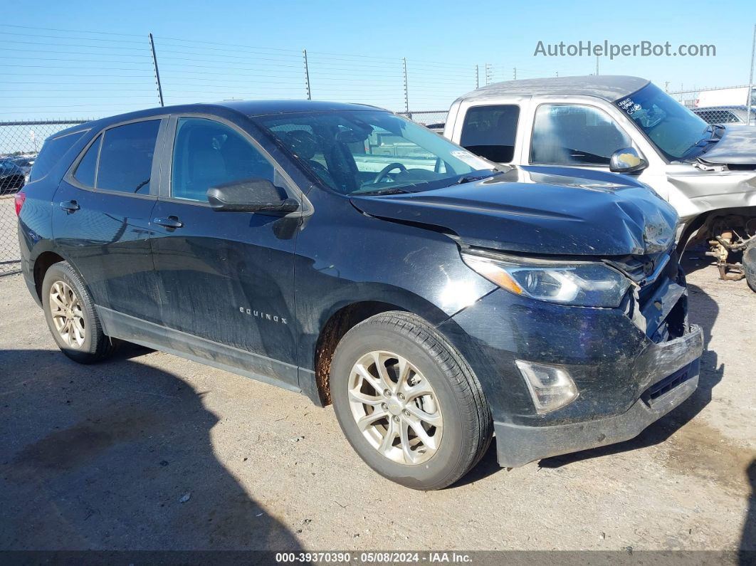 2020 Chevrolet Equinox Fwd Ls Black vin: 2GNAXHEV2L6244738