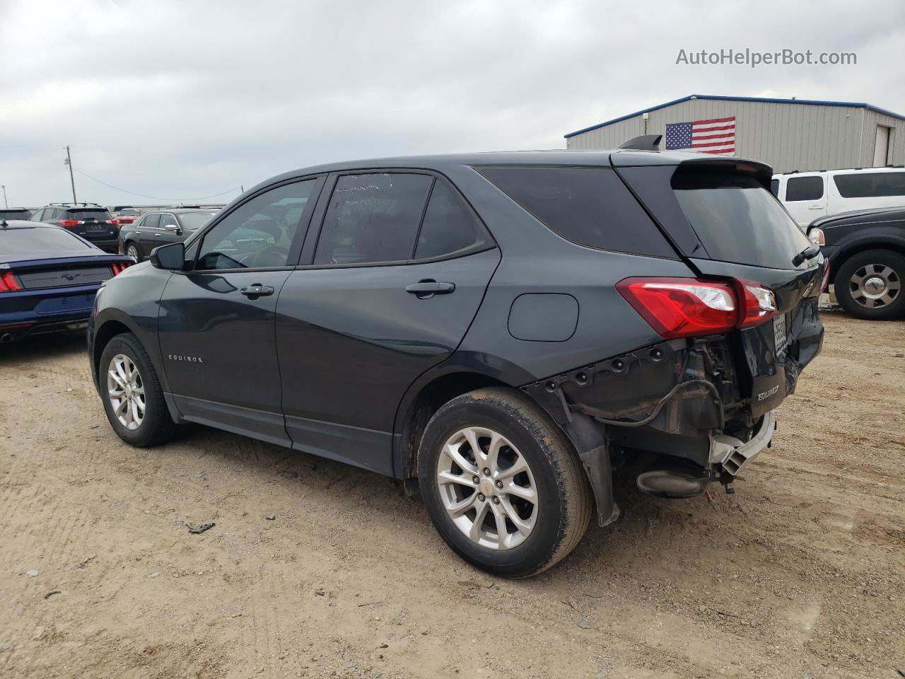 2020 Chevrolet Equinox Ls Серый vin: 2GNAXHEV2L6264875