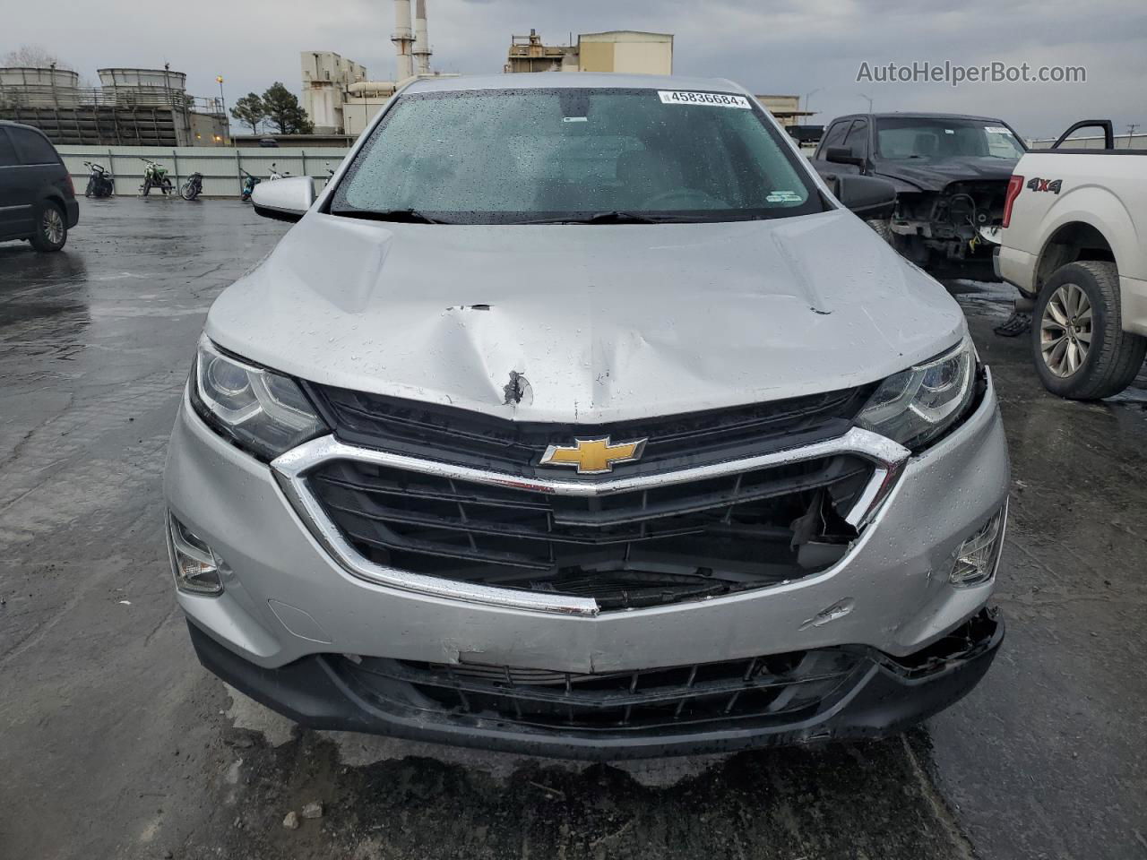 2018 Chevrolet Equinox Ls Silver vin: 2GNAXHEV3J6209445