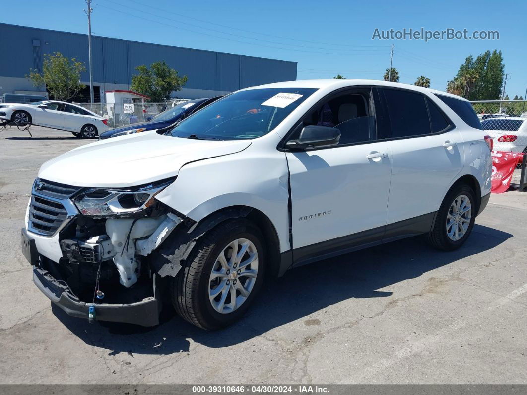 2018 Chevrolet Equinox Ls Белый vin: 2GNAXHEV3J6277471