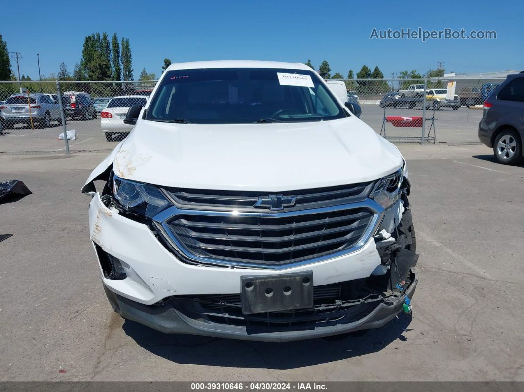 2018 Chevrolet Equinox Ls Белый vin: 2GNAXHEV3J6277471