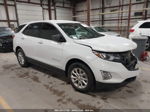 2019 Chevrolet Equinox Ls White vin: 2GNAXHEV3K6160569