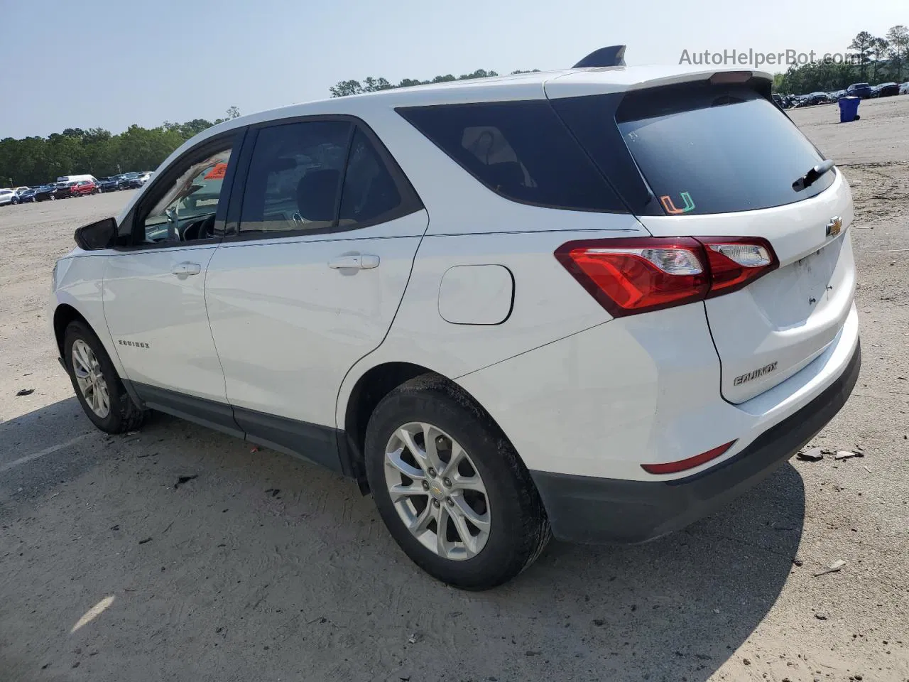 2019 Chevrolet Equinox Ls Белый vin: 2GNAXHEV4K6216308