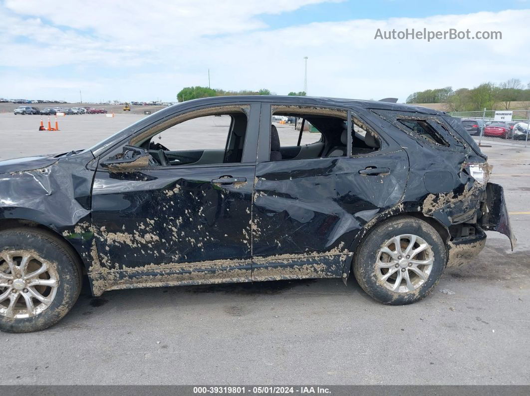 2020 Chevrolet Equinox Fwd Ls Black vin: 2GNAXHEV4L6229304