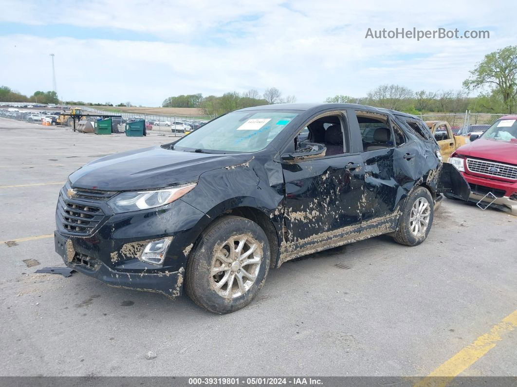 2020 Chevrolet Equinox Fwd Ls Черный vin: 2GNAXHEV4L6229304