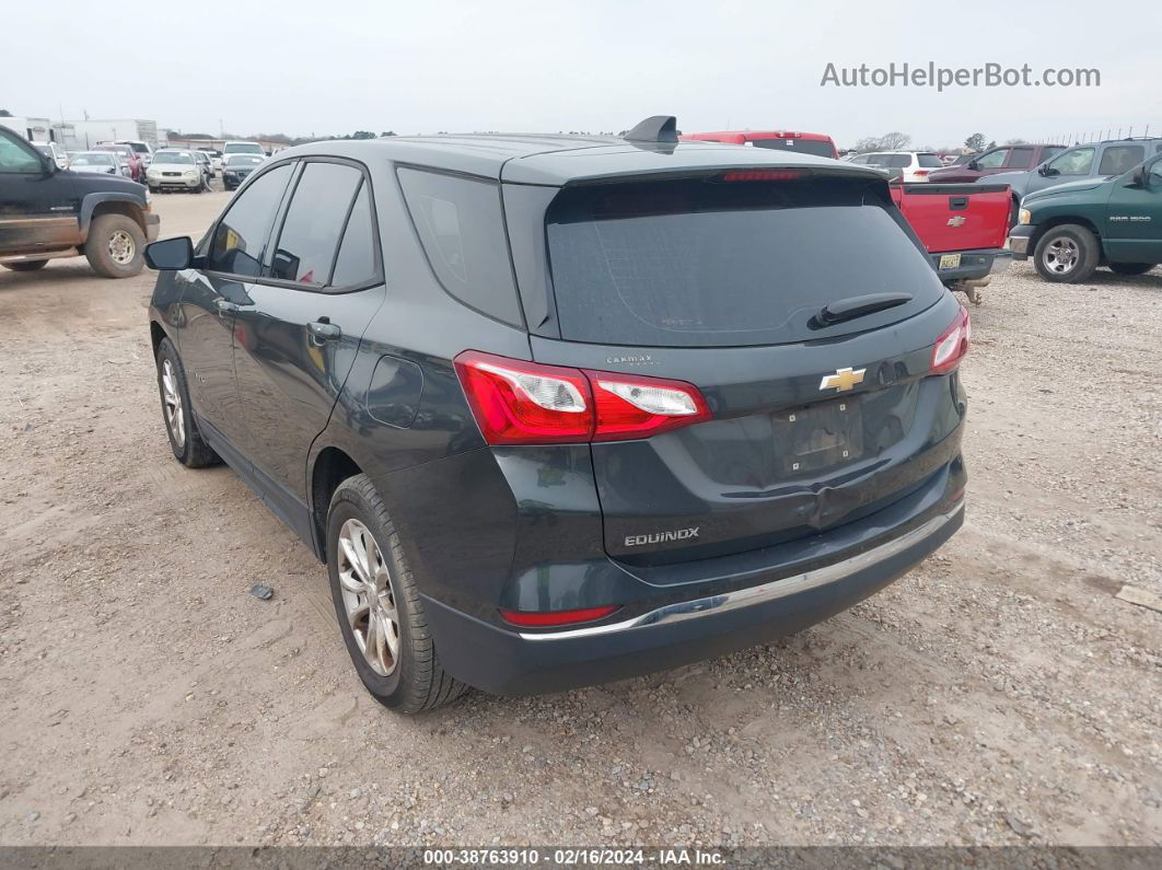 2018 Chevrolet Equinox Ls Gray vin: 2GNAXHEV5J6105815