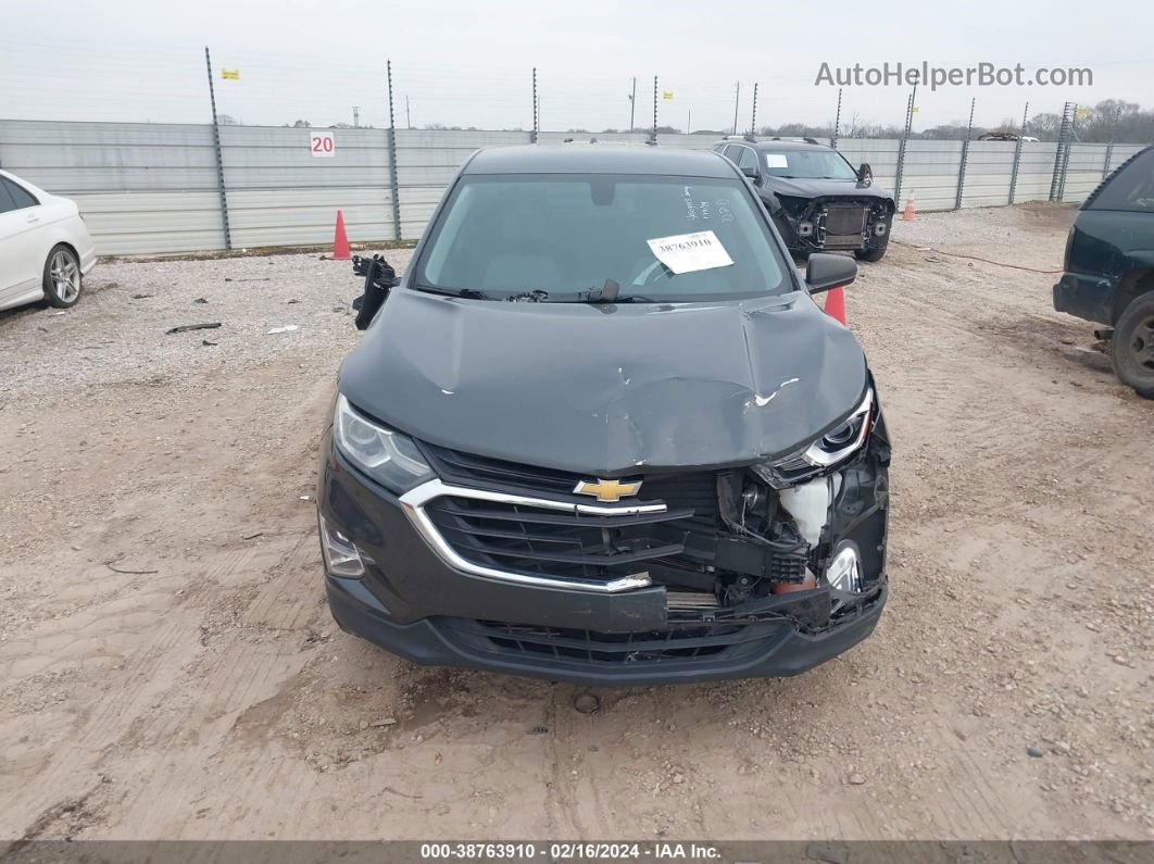 2018 Chevrolet Equinox Ls Gray vin: 2GNAXHEV5J6105815