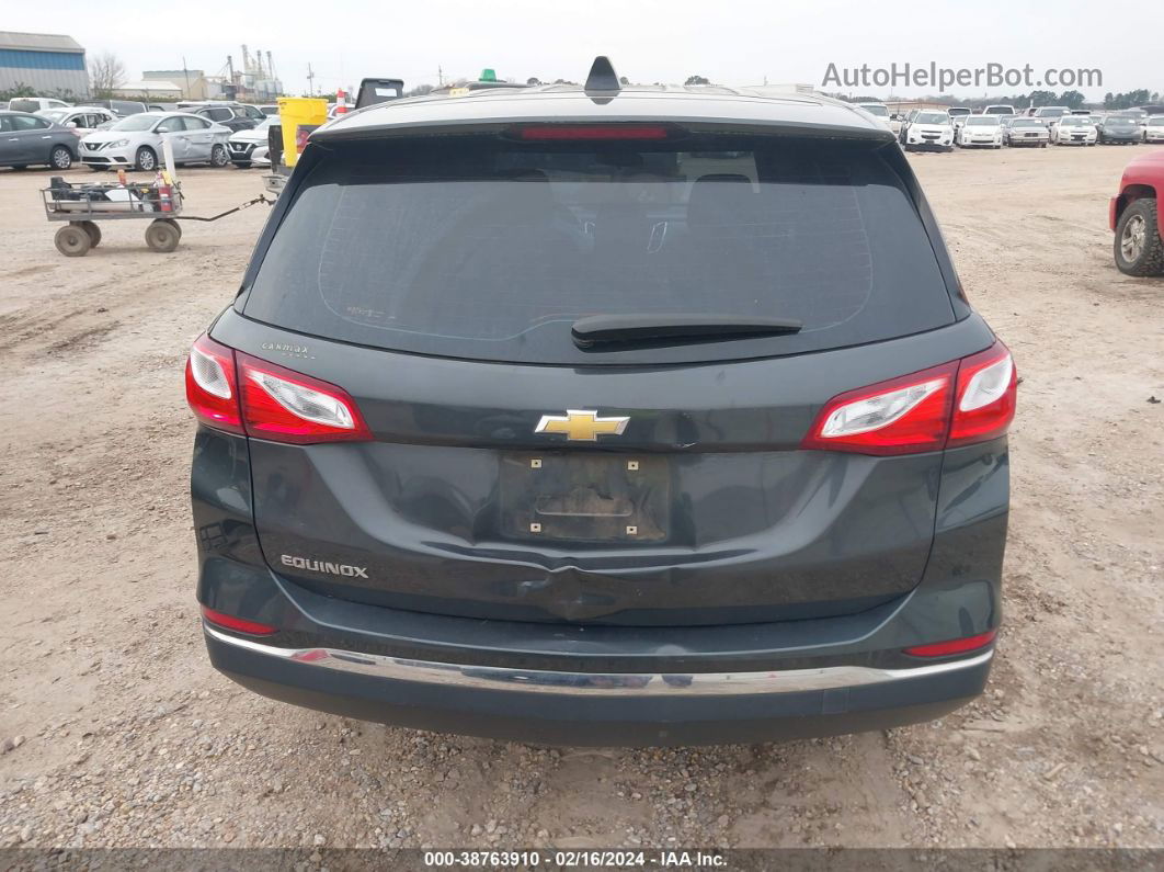 2018 Chevrolet Equinox Ls Gray vin: 2GNAXHEV5J6105815