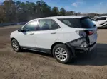 2018 Chevrolet Equinox Ls White vin: 2GNAXHEV5J6113753