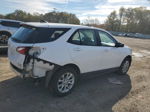 2018 Chevrolet Equinox Ls White vin: 2GNAXHEV5J6113753