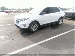 2018 Chevrolet Equinox Ls White vin: 2GNAXHEV5J6270215