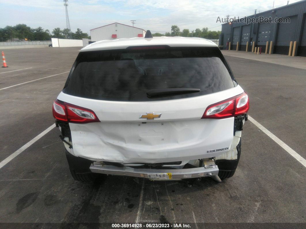 2018 Chevrolet Equinox Ls White vin: 2GNAXHEV5J6270215