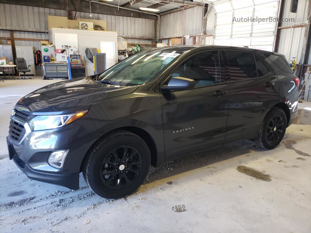 2018 Chevrolet Equinox Ls Черный vin: 2GNAXHEV6J6237000