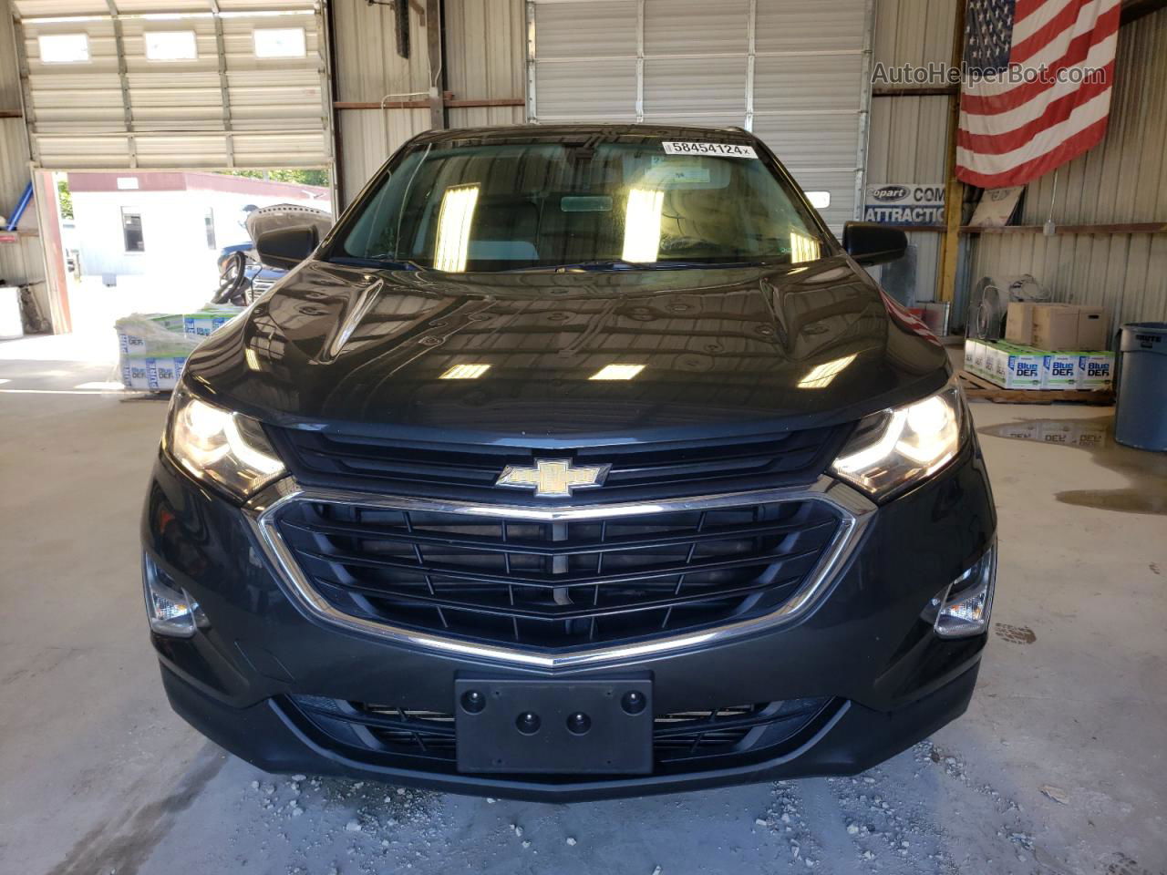 2018 Chevrolet Equinox Ls Черный vin: 2GNAXHEV6J6237000