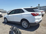 2018 Chevrolet Equinox Ls White vin: 2GNAXHEV6J6322824