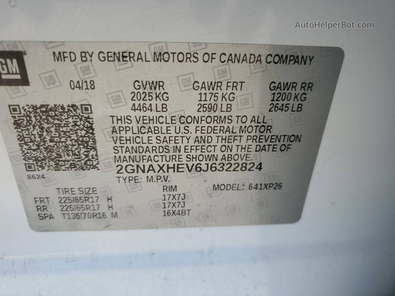 2018 Chevrolet Equinox Ls White vin: 2GNAXHEV6J6322824