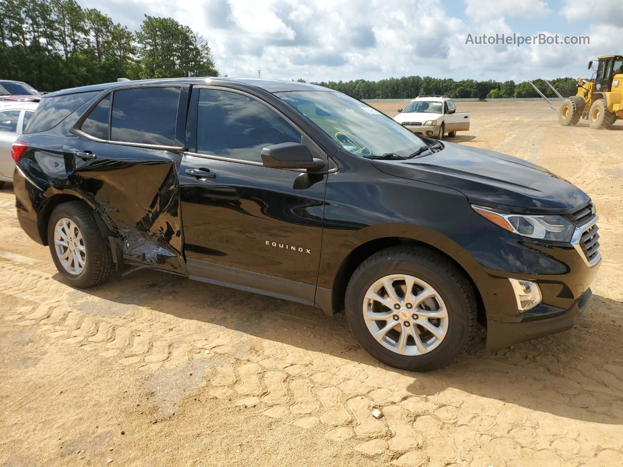 2019 Chevrolet Equinox Ls Черный vin: 2GNAXHEV6K6295996