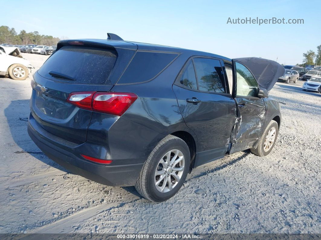 2019 Chevrolet Equinox Ls Gray vin: 2GNAXHEV6K6298784