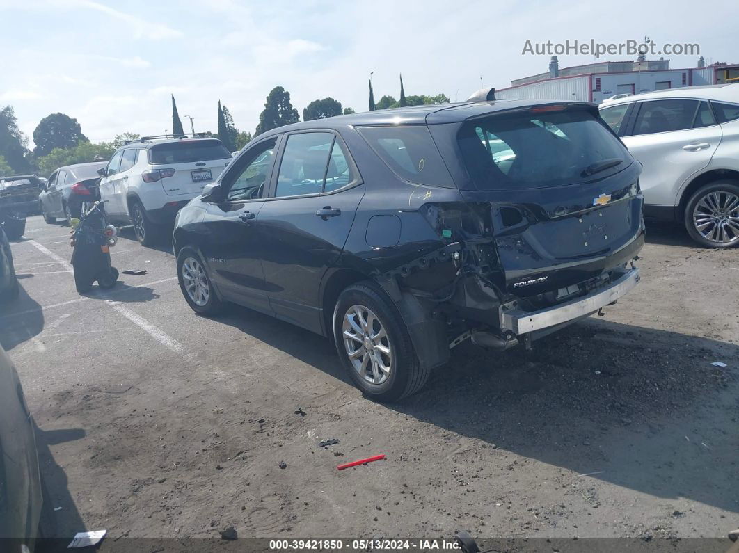 2020 Chevrolet Equinox Fwd Ls Black vin: 2GNAXHEV6L6187458