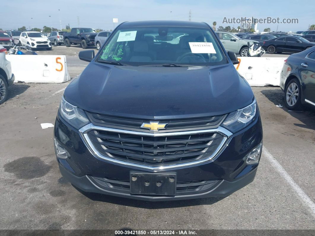 2020 Chevrolet Equinox Fwd Ls Black vin: 2GNAXHEV6L6187458