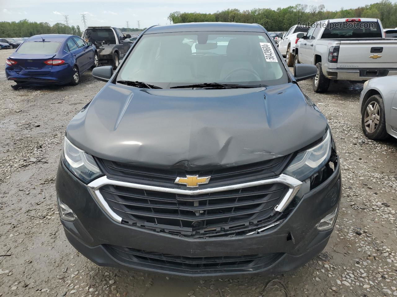 2018 Chevrolet Equinox Ls Серый vin: 2GNAXHEV7J6108957