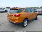 2018 Chevrolet Equinox Ls Orange vin: 2GNAXHEV7J6109347