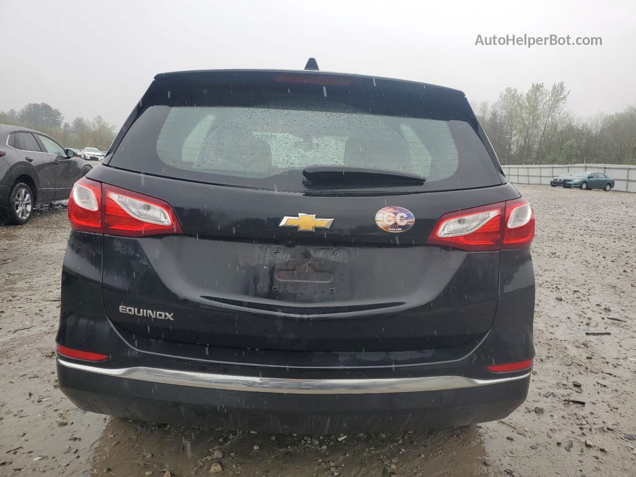 2018 Chevrolet Equinox Ls Черный vin: 2GNAXHEV7J6332276